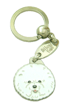 BICHON FRISE <br> (keyring, engraving included)